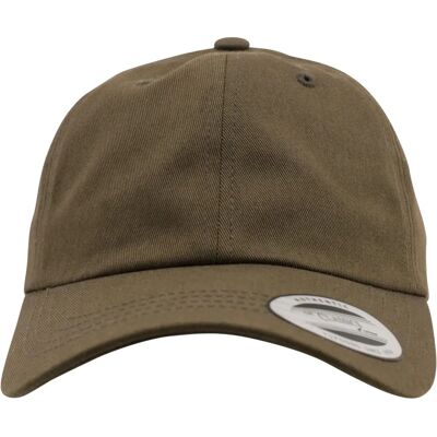 Flexfit 6245CM Niedrig-Profil Baumwoll Twill Vater-Hut - braun Flexfit 6245CM Niedrig-Profil Baumwoll Twill Vater-Hut - braun