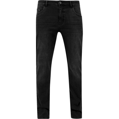 Urban Classics Stretch Denim Housut (TB1437) - musta pesty Urban Classics Stretch Denim Housut (TB1437) - musta pesty