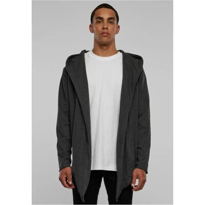 Urban Classics Cardigan Long Hooded Open Edge black (TB1389BLK) Urban Classics Cardigan Long Hooded Open Edge black (TB1389BLK)