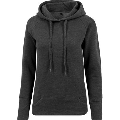 Build Your Brand M Sudadera con Capucha Gris - Cómoda y Caliente Build Your Brand M Sudadera con Capucha Gris - Cómoda y Caliente