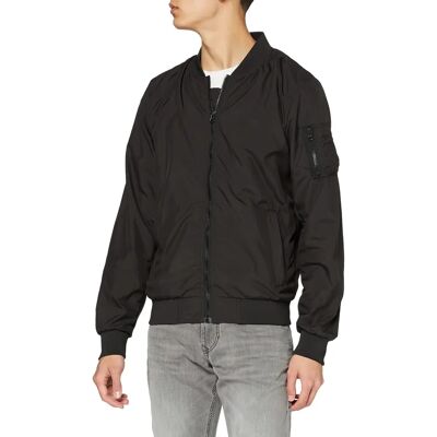 Build Your Brand Veste bomber noire - M - Veste Build Your Brand Veste bomber noire - M - Veste