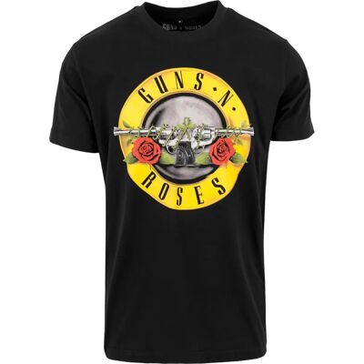 Merchcode Guns n Roses Logo Schwarz 3XL - T-Shirt Merchcode Guns n Roses Logo Schwarz 3XL - T-Shirt
