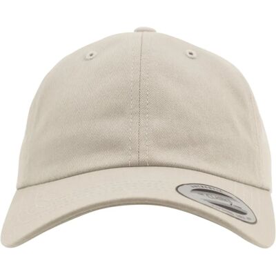 Flexfit 6245CM Niedriger Profil Baumwoll Twill Dad Hat - Stein Flexfit 6245CM Niedriger Profil Baumwoll Twill Dad Hat - Stein