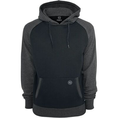 RED by EMP Hoodie S-5XL - Raglan - Schwarz Anthrazit - Hoodie RED by EMP Hoodie S-5XL - Raglan - Schwarz Anthrazit - Hoodie