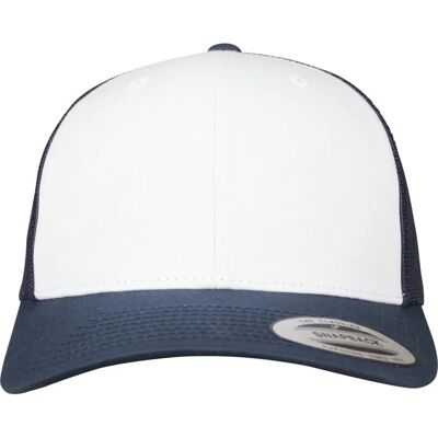 Flexfit Retro Trucker Colored Front (6606CF) - navy/white/navy Flexfit Retro Trucker Colored Front (6606CF) - navy/white/navy