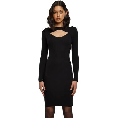 Urban Classics Cut Out Kleid schwarz (TB1742BLK) Urban Classics Cut Out Kleid schwarz (TB1742BLK)