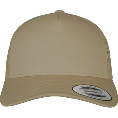 Flexfit 6506 5-panelowy retro Yupoong trucker - khaki Flexfit 6506 5-panelowy retro Yupoong trucker - khaki