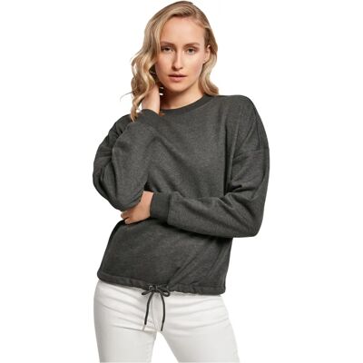 Build Your Brand Oversized Sweatshirt - Grå - Sweater Build Your Brand Oversized Sweatshirt - Grå - Sweater