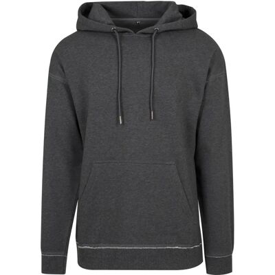 Build Your Brand Sudadera Oversize Gris - Hombre - Uso Casual Build Your Brand Sudadera Oversize Gris - Hombre - Uso Casual