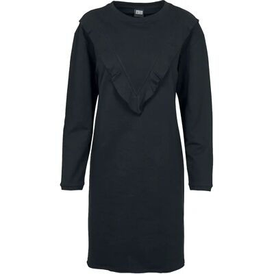 Urban Classics Dam Tery Volant Klänning - Jersey Dress Urban Classics Dam Tery Volant Klänning - Jersey Dress