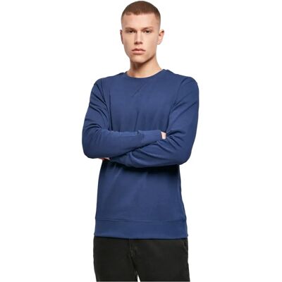 Build Your Brand Light Crew Sweatshirt - Männer - Blau - Medium - Sweatshirt Build Your Brand Light Crew Sweatshirt - Männer - Blau - Medium - Sweatshirt