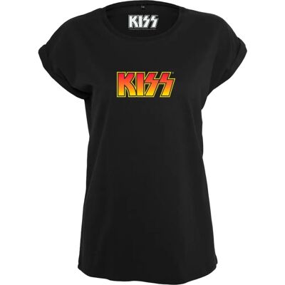 Merchcode KISS Tee Black - T-shirt Merchcode KISS Tee Black - T-shirt