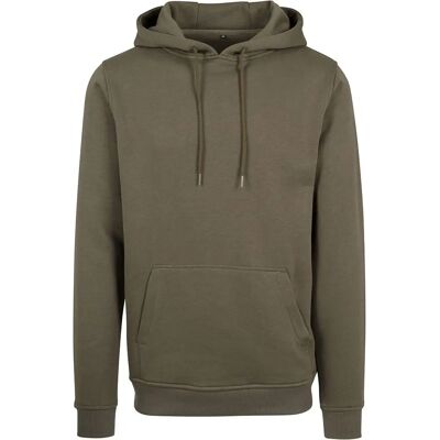 Build Your Brand Heavy Hoody - Olive - Unisexe - Heavy Hoody Build Your Brand Heavy Hoody - Olive - Unisexe - Heavy Hoody