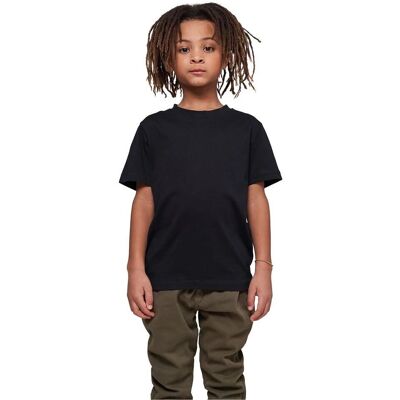 Build Your Brand Kinder Basic T-Shirt - Schwarz - 110/116 Build Your Brand Kinder Basic T-Shirt - Schwarz - 110/116