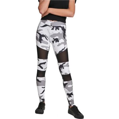 Leggings Camo Tech Mesh da Donna Urban Classics - Leggings Leggings Camo Tech Mesh da Donna Urban Classics - Leggings