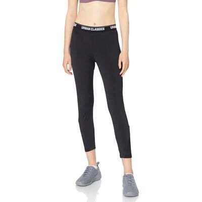Leggings Urban Classics Damen Tech Mesh Pedal Pusher - Leggings Leggings Urban Classics Damen Tech Mesh Pedal Pusher - Leggings