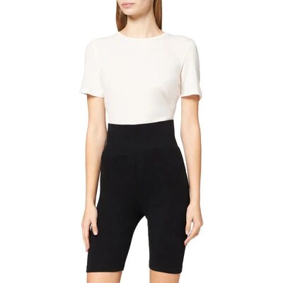 Urban Classics Damen Hochtaillierte Radlerhosen - Fahrradhosen Urban Classics Damen Hochtaillierte Radlerhosen - Fahrradhosen