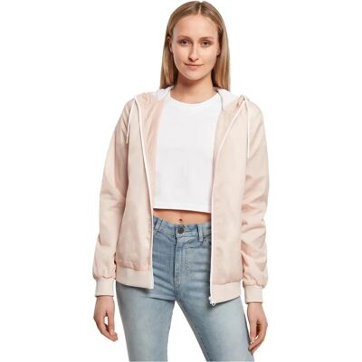 Build Your Brand Veste coupe-vent Rose - Windbreaker Build Your Brand Veste coupe-vent Rose - Windbreaker