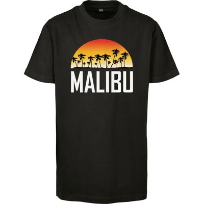 MISTERTEE Malibu Kinder T-Shirt Schwarz - Kinderkleidung MISTERTEE Malibu Kinder T-Shirt Schwarz - Kinderkleidung