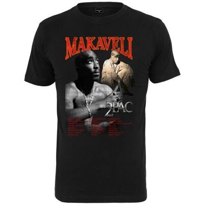 MISTERTEE Tupac Makaveli T-Shirt Noir XL - Publicité MISTERTEE Tupac Makaveli T-Shirt Noir XL - Publicité