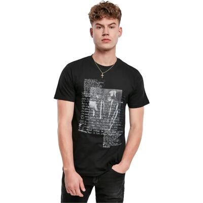 MISTERTEE T-Shirt Tupac Lyrics Noir L - Publicité MISTERTEE T-Shirt Tupac Lyrics Noir L - Publicité