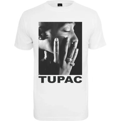 T-Shirt Profil Tupac Blanc MISTERTEE - T-Shirt T-Shirt Profil Tupac Blanc MISTERTEE - T-Shirt