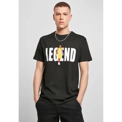 MISTERTEE XS Schwarzes Basketball Legenden T-Shirt - T-Shirt MISTERTEE XS Schwarzes Basketball Legenden T-Shirt - T-Shirt
