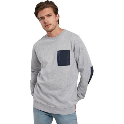 URBAN CLASSICS Homme Military Crew - Pull URBAN CLASSICS Homme Military Crew - Pull