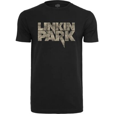 MERCHCODE Linkin Park Distressed Logo Tee Noir L T-shirt - Publicité MERCHCODE Linkin Park Distressed Logo Tee Noir L T-shirt - Publicité