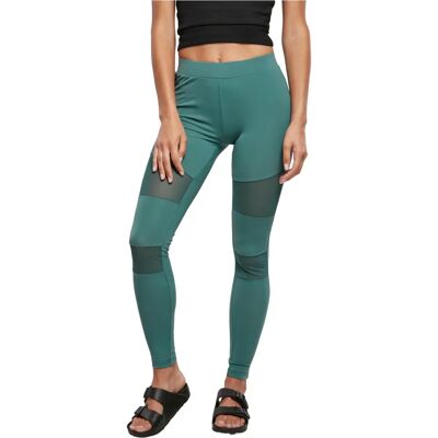 Leggings Tech Mesh Urban Classics Vert S Leggings Tech Mesh Urban Classics Vert S