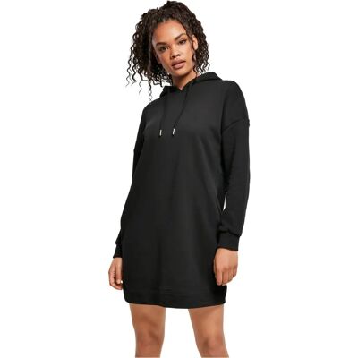 Urban Classics Dam Oversized Terry Huvtröja Klänning (TB4094) - svart Urban Classics Dam Oversized Terry Huvtröja Klänning (TB4094) - svart