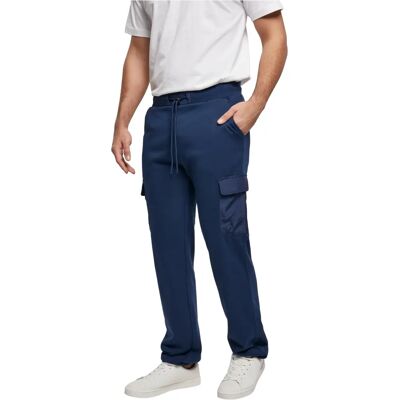 Urban Classics Commuter Sweatpants - Bleu foncé - Pantalon de jogging Urban Classics Commuter Sweatpants - Bleu foncé - Pantalon de jogging