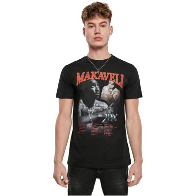 MISTERTEE Tupac Makaveli negru 5XL MISTERTEE Tupac Makaveli negru 5XL