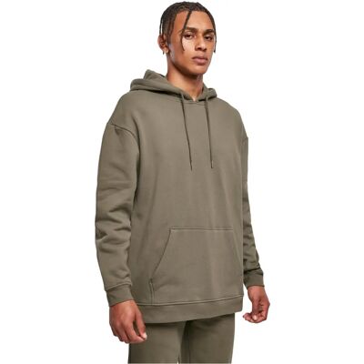 Build Your Brand Olive Oversize Hoodie XL - Hoodie Build Your Brand Olive Oversize Hoodie XL - Hoodie