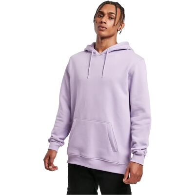 Build Your Brand Heavy Hoody Lilac Build Your Brand Heavy Hoody Lilac