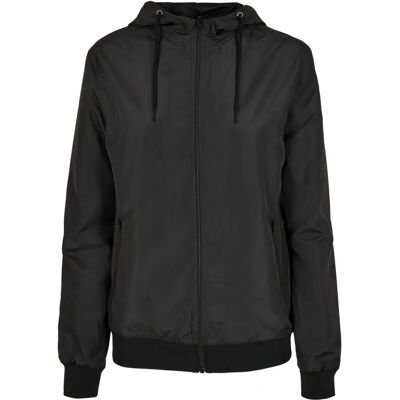 Build Your Brand Damer Recirkuleret Windrunner - Letjakke Build Your Brand Damer Recirkuleret Windrunner - Letjakke