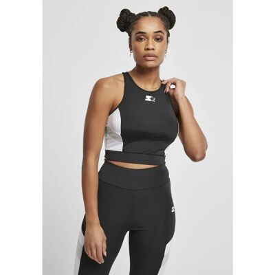 Starter Black Label XS Svart-Vit Sporttop Starter Black Label XS Svart-Vit Sporttop