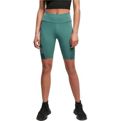 Urban Classics Shorts en mesh technique taille haute pour femmes - Shorts Urban Classics Shorts en mesh technique taille haute pour femmes - Shorts