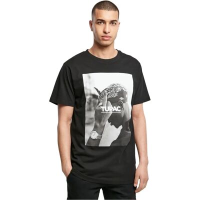 Merchcode 2PAC WORLD Black T-Shirt - Casual Merchcode 2PAC WORLD Black T-Shirt - Casual