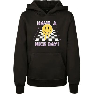 Felpa con cappuccio Mister Tee Kids Nice Day - Nero Casual Felpa con cappuccio Mister Tee Kids Nice Day - Nero Casual
