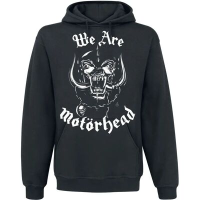 Motörhead We Are Motörhead Hoodie - Sweatshirt - Schwarz - Unisex Motörhead We Are Motörhead Hoodie - Sweatshirt - Schwarz - Unisex