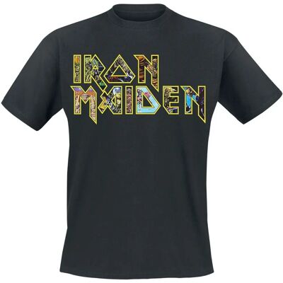 Iron Maiden Eddies Logo Svart T-skjorte - Kortermet - Herre Iron Maiden Eddies Logo Svart T-skjorte - Kortermet - Herre