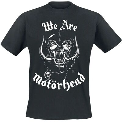 Motörhead We Are Motörhead M 3XL - T-Shirt - Kurzarm - Schwarz Motörhead We Are Motörhead M 3XL - T-Shirt - Kurzarm - Schwarz