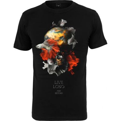 Mister Tee Skull Fish Black T-Shirt - Casual Mister Tee Skull Fish Black T-Shirt - Casual