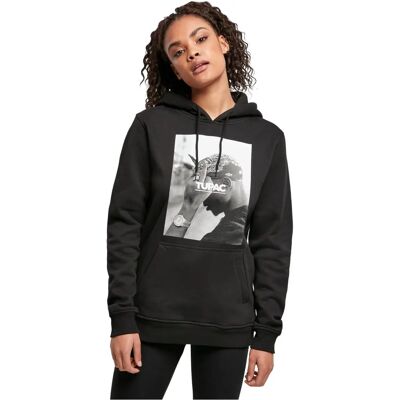 Felpa con Cappuccio Mister Tee 2Pac Nero - Felpe Felpa con Cappuccio Mister Tee 2Pac Nero - Felpe