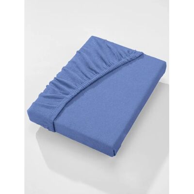 Biberna WITT-Blau Bettlaken - Matratzenschoner Biberna WITT-Blau Bettlaken - Matratzenschoner