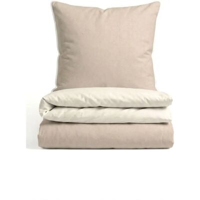 Biberna Beige Flanell Bettwäsche - Bettwäsche Biberna Beige Flanell Bettwäsche - Bettwäsche