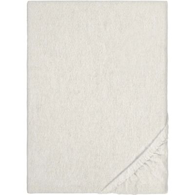 Biber Spannbettlaken - Melange-Soft, 90-100x200cm Biber Spannbettlaken - Melange-Soft, 90-100x200cm