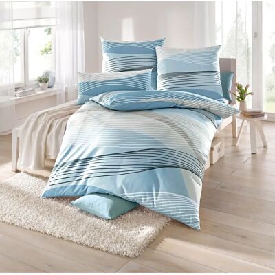 BIBERNA Mint Bettwäsche - 3-tlg, 155x220cm, Baumwolle BIBERNA Mint Bettwäsche - 3-tlg, 155x220cm, Baumwolle