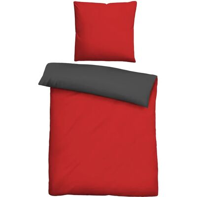 Castell omkeerbart microfibre-satin sängkläder - Sängtyp Castell omkeerbart microfibre-satin sängkläder - Sängtyp